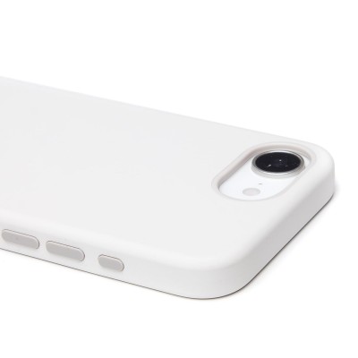 Чехол-накладка для Apple iPhone 16e (белый) ORG Silicone Case SafeMag с анимацией