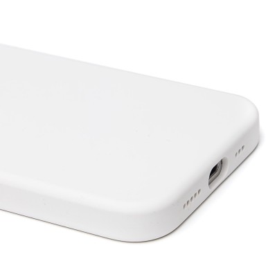 Чехол-накладка для Apple iPhone 16e (белый) ORG Silicone Case SafeMag с анимацией