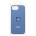 Чехол-накладка для Apple iPhone 16e (морозно-голубой) ORG Silicone Case SafeMag с анимацией