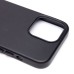 Чехол-накладка для Apple iPhone 13 Pro (черный) ORG SM002 экокожа SafeMag