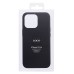 Чехол-накладка для Apple iPhone 13 Pro (черный) ORG SM002 экокожа SafeMag