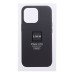 Чехол-накладка для Apple iPhone 14 Pro (черный) ORG SM002 экокожа SafeMag