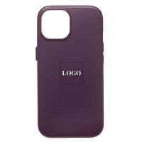 Чехол-накладка для Apple iPhone 15 (шелковица) ORG SM002 экокожа SafeMag