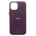 Чехол-накладка для Apple iPhone 15 (шелковица) ORG SM002 экокожа SafeMag