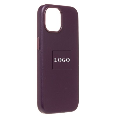 Чехол-накладка для Apple iPhone 15 (шелковица) ORG SM002 экокожа SafeMag