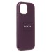 Чехол-накладка для Apple iPhone 15 (шелковица) ORG SM002 экокожа SafeMag