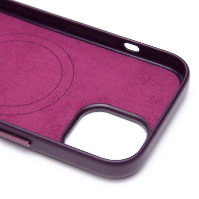 Чехол-накладка для Apple iPhone 15 (шелковица) ORG SM002 экокожа SafeMag