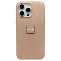 Чехол-накладка для Apple iPhone 16 Pro Max (золото пустыни) ORG SM002 экокожа SafeMag