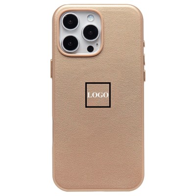 Чехол-накладка для Apple iPhone 16 Pro Max (золото пустыни) ORG SM002 экокожа SafeMag
