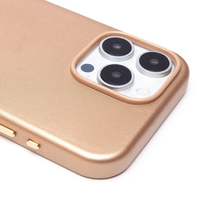 Чехол-накладка для Apple iPhone 16 Pro Max (золото пустыни) ORG SM002 экокожа SafeMag