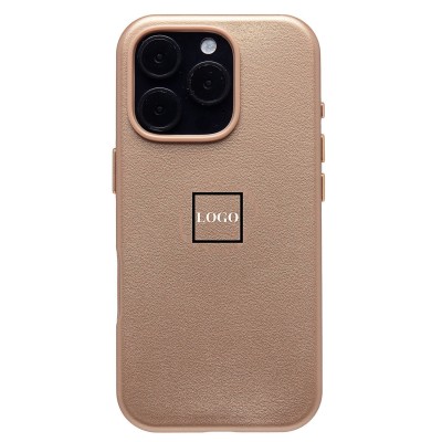 Чехол-накладка для Apple iPhone 16 Pro (золото пустыни) ORG SM002 экокожа SafeMag