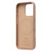 Чехол-накладка для Apple iPhone 16 Pro (золото пустыни) ORG SM002 экокожа SafeMag