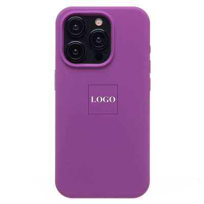 Чехол-накладка для Apple iPhone 15 Pro (фиолетовый) ORG Soft Touch