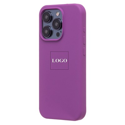 Чехол-накладка для Apple iPhone 15 Pro (фиолетовый) ORG Soft Touch