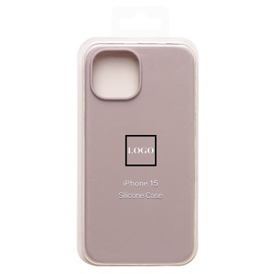 Чехол-накладка для Apple iPhone 15 (бежевый) ORG Soft Touch