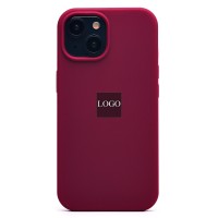 Чехол-накладка для Apple iPhone 15 (бордовый) ORG Soft Touch