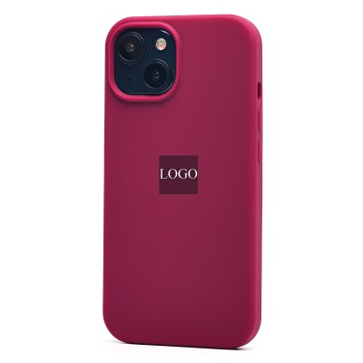 Чехол-накладка для Apple iPhone 15 (бордовый) ORG Soft Touch