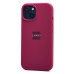 Чехол-накладка для Apple iPhone 15 (бордовый) ORG Soft Touch