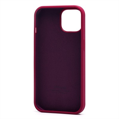 Чехол-накладка для Apple iPhone 15 (бордовый) ORG Soft Touch