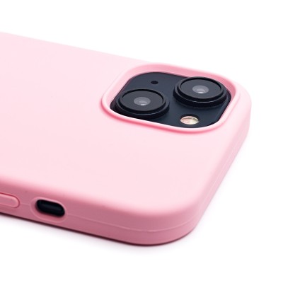 Чехол-накладка для Apple iPhone 15 (светло-розовый) ORG Soft Touch