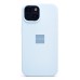 Чехол-накладка для Apple iPhone 15 (пастельно-голубой) ORG Soft Touch