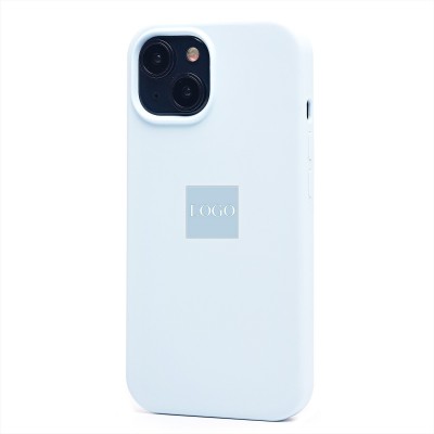 Чехол-накладка для Apple iPhone 15 (пастельно-голубой) ORG Soft Touch