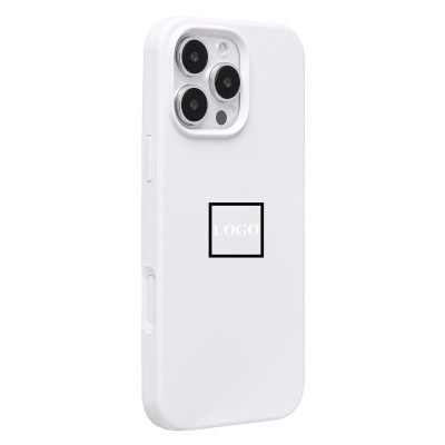 Чехол-накладка для Apple iPhone 16 Pro Max (белый) ORG Soft Touch