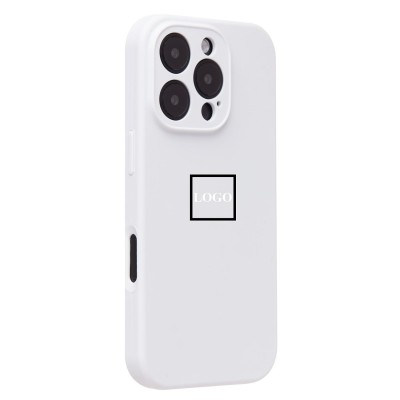 Чехол-накладка для Apple iPhone 16 Pro (белый) ORG Soft Touch