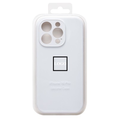 Чехол-накладка для Apple iPhone 16 Pro (белый) ORG Soft Touch