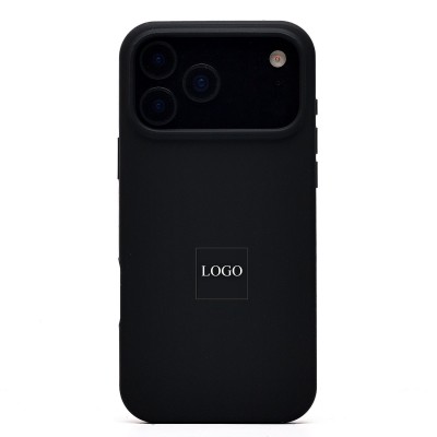 Чехол-накладка для Apple iPhone 17 Pro Max (черный) ORG Soft Touch