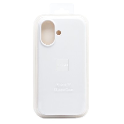 Чехол-накладка для Apple iPhone 17 (белый) ORG Soft Touch