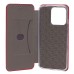 Чехол-книжка для Xiaomi Redmi 10A открытие вбок (красный) BC002