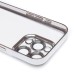 Чехол-накладка для Apple iPhone 16 Pro (серебристый) PC073 с закрытой камерой