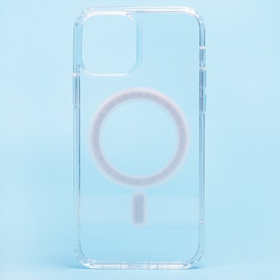 Чехол-накладка для Apple iPhone 12 Pro (прозрачный) SM006 SafeMag