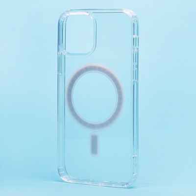Чехол-накладка для Apple iPhone 12 Pro (прозрачный) SM006 SafeMag