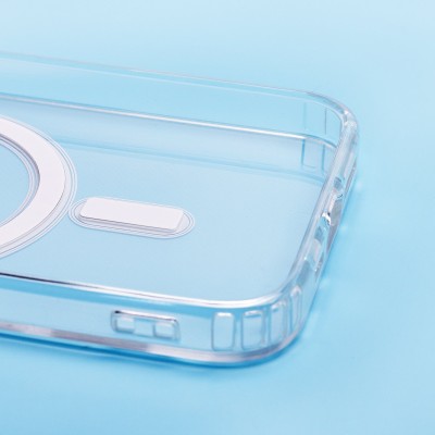 Чехол-накладка для Apple iPhone 12 Pro (прозрачный) SM006 SafeMag