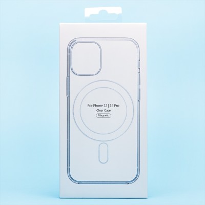 Чехол-накладка для Apple iPhone 12 Pro (прозрачный) SM006 SafeMag