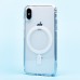 Чехол-накладка для Apple iPhone X/Apple iPhone XS (прозрачный) SM006 SafeMag