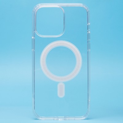 Чехол-накладка для Apple iPhone 14 Pro Max (прозрачный) SM006 Чехол-накладка для Apple iPhone 14 Pro Max (прозрачный) SM006
