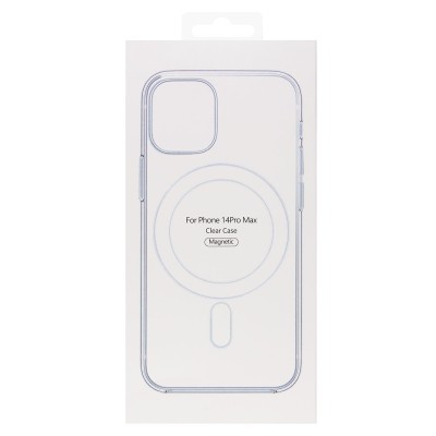 Чехол-накладка для Apple iPhone 14 Pro Max (прозрачный) SM006