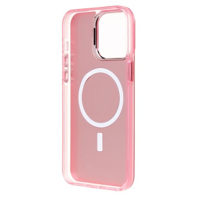 Чехол-накладка для Apple iPhone 15 Pro Max (розовый)  SM025 SafeMag