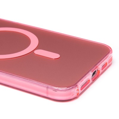 Чехол-накладка для Apple iPhone 15 Pro Max (розовый)  SM025 SafeMag