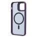 Чехол-накладка для Apple iPhone 12/Apple iPhone 12 Pro (темно- фиолетовый) SM026 SafeMag