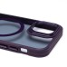 Чехол-накладка для Apple iPhone 12/Apple iPhone 12 Pro (темно- фиолетовый) SM026 SafeMag