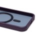 Чехол-накладка для Apple iPhone 12/Apple iPhone 12 Pro (темно- фиолетовый) SM026 SafeMag