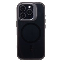 Чехол-накладка для Apple iPhone 16 Pro (черный)  SM026 SafeMag