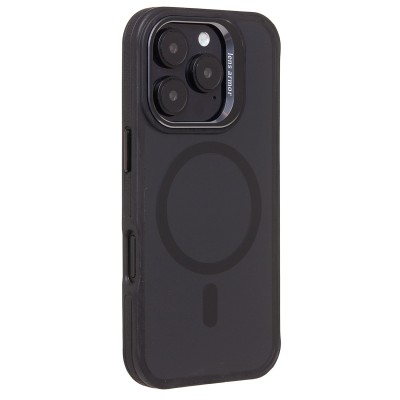 Чехол-накладка для Apple iPhone 16 Pro (черный)  SM026 SafeMag