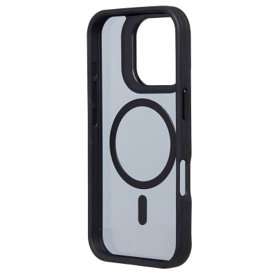 Чехол-накладка для Apple iPhone 16 Pro (черный)  SM026 SafeMag