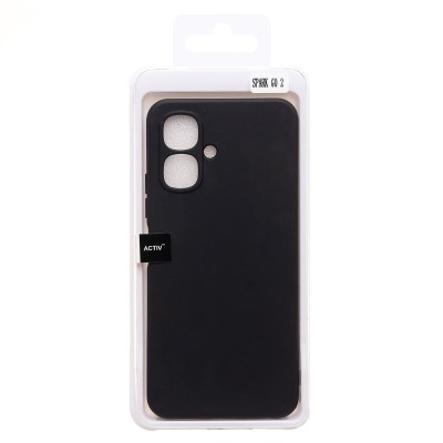 Чехол-накладка для Tecno Spark Go 2 (черный) Activ Full Original Design
