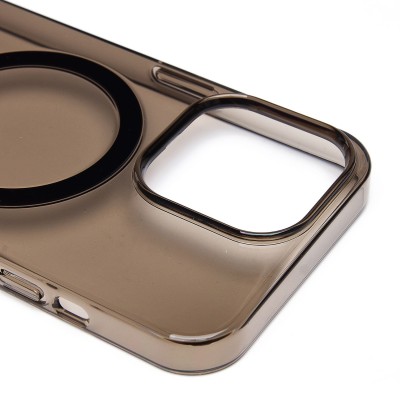 Чехол-накладка для Apple iPhone 13 Pro (черный) ORG PC Clear Case SafeMag